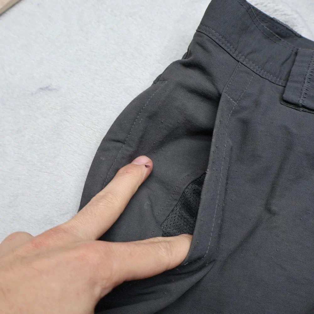 North Face Pants Mens‎ 34 Short Black Straight Lightweight Hiking Outdoor 33x31